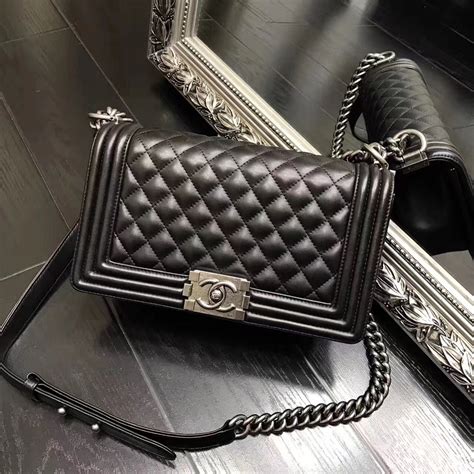 chanel boy black price|Chanel boy flap bag price.